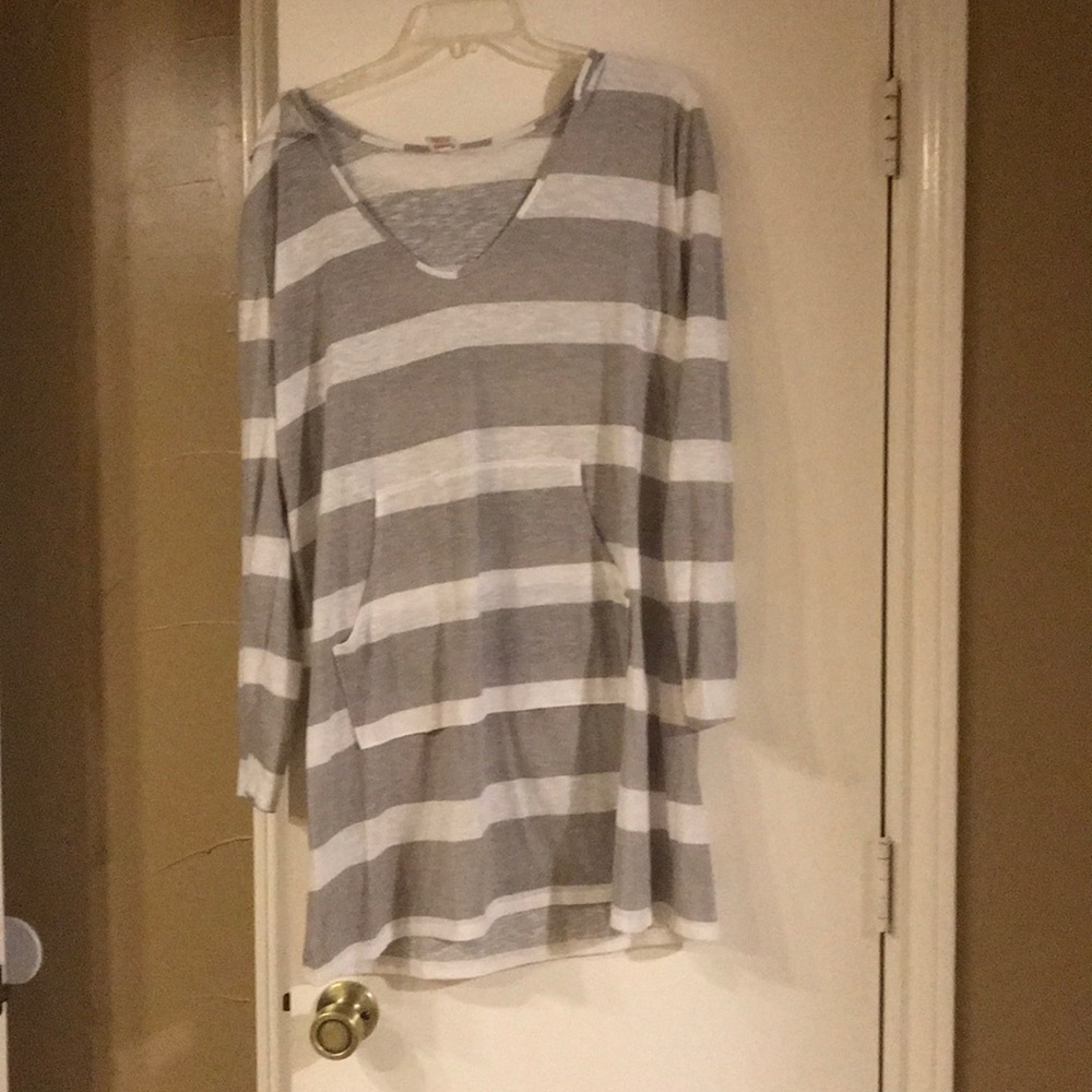 Long sleeve cover-up